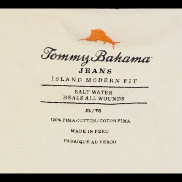 Tommy Bahama Pima cotton Island Fit golf shirt - Picture 5 of 5